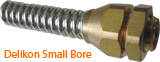 Delikon small bore flexible metal conduit and fittings for sensor wiring