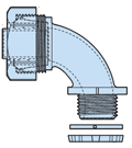 90 degrees LT connector