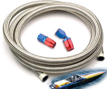 High Performance Braided Hose For Marine Engines